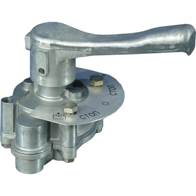 Кран управления пневмоподвеской полуприцепа МАЗ, КАМАЗ (ручной) 