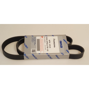 Ремень поликлиновой 6РК1016 генератора ЯМЗ-534, 536  5340-3701170-11 АВТОДИЗЕЛЬ (ЯМЗ)