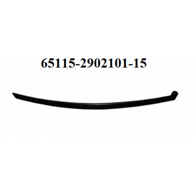 Лист рессоры КАМАЗ передней 65115-15 №1 (L=1880х90х12) 3-х лист рес. витое ухо 65115-2902101-15 ЧМЗ