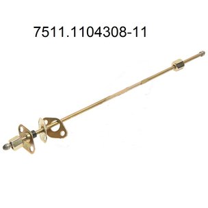 Трубка топливная ЯМЗ-7511 от ТНВД к форсункам L=570мм  7511.1104308 РФ