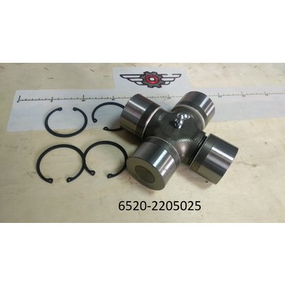 Крестовина карданного вала 57х152 КАМАЗ SHACMAN под стопор. кольц. (82/84.2205025) 6520-2205025 ZTD