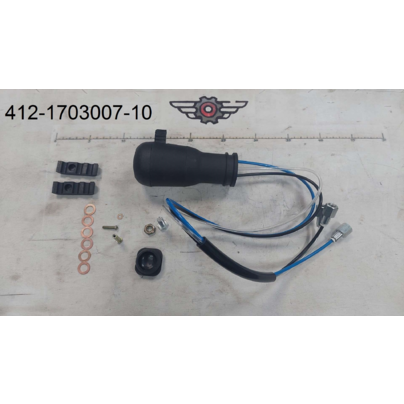 Рукоятка кулисы КПП КАМАЗ в СБ (3-х трубчатая) до 2007г с краном перекл. делителя 412-1703007-10 МГ