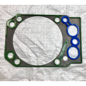 Прокладка ГБЦ головки блока КАМАЗ-Евро 2/3 (ФТОР+СИЛИКОН) синяя/зеленая 740.30-1003213-01СБ СТРОЙМАШ