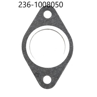 Прокладка коллектора МАЗ 238 выпускного с/о (на 2 отверстия) облицовка 236-1008050 РФ