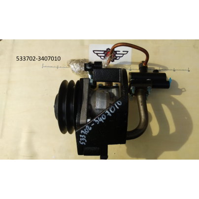 Насос гидроусилителя руля (ГУР) МАЗ со шкивом в сборе с НШ32С-3 и клапан на трубке 533702-3407010 ИВ