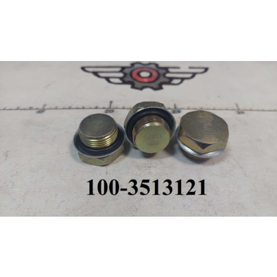 Заглушка ресивера М22х1.5 (на ГТК н/о) ЗИЛ, КАМАЗ, МАЗ в сборе (аналог 864323) 100-3513121 МГ