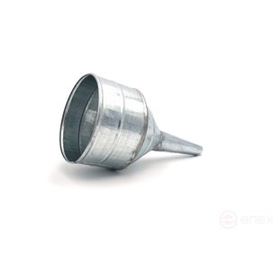 Воронка металлическая для топлива прямая с сеткой d165/25мм 3901