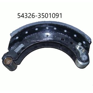 Колодка тормозная МАЗ 54326/9919 левая 160мм  (под ABS) 54326-3501091 КММЗ