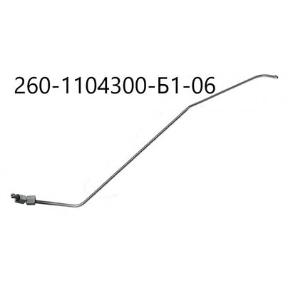 Трубка топливная МТЗ-1221,Д-260 ВД 6-го цилиндра ММЗ 260-1104300-Б1-06