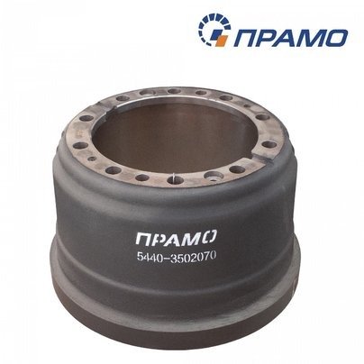 Барабан тормозной МАЗ задний Н235 D=410 (аналог 93301-3502070) 5440-3502070 ПРАМО