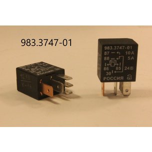 Реле универсальное электромагнитное 24V 5-ти контактное 983.3747-01 ЭМИ ПЕНЗА