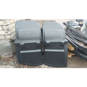 Крыло заднее локер КАМАЗ-65115, 6520 пластик ЛЕВОЕ на мал. каб. без спальника 65115/6520-8403023 РФ