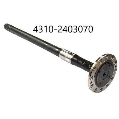 Полуось заднего моста КАМАЗ 4310 короткая правая 16 шлицов 4310-2403070