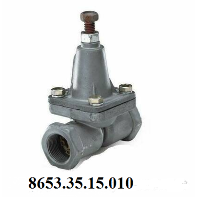 Клапан защитный 1-й (одинарный) ЗИЛ, КАМАЗ, МАЗ, КРАЗ, ПАЗ, ГАЗ (8653.3515010) 8653.35.15.010