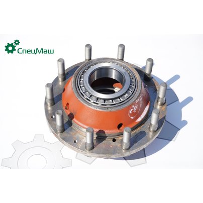 Ступица МАЗ задняя колеса дискового 