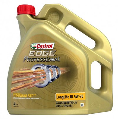 Масло моторное 5W30 синтетическое Castrol EDGE 