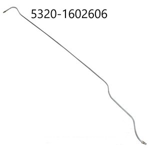 Трубка ГЦС (от ПГУ 5320 длинная) КАМАЗ  комбинированная, загнутая 5320-1602606 МГ