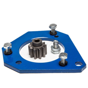 Плита под стартер МТЗ с шестерней привода (для переоборудования трактора с ПД-10 на стартер