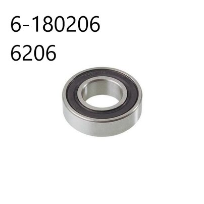 Подшипник 180206 (6206-2RS) подвесного подшипника 