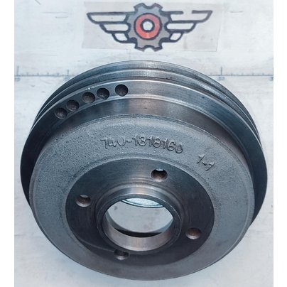 Шкив привода гидромуфты 2 ручья 740-1318160 ПАО КАМАЗ