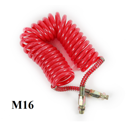 Шланг спиральный воздушный (М16х1,5 ключ S=19) 