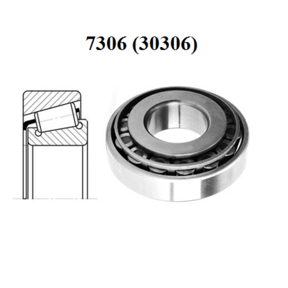Подшипник 30x72x20,75 (30306) 7306 РФ