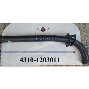 Труба приемная КАМАЗ-4310 передняя левая 4310-1203011