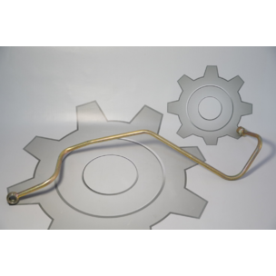 Трубка топливная ЯМЗ отводящая от ТННД 236-1104422-В КСМ