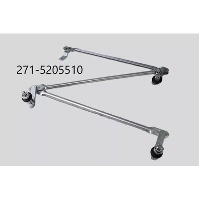 Тяга стеклоочистителя КАМАЗ 271 мелк.шлиц (трапеция на 2 щетки) 271.5205510