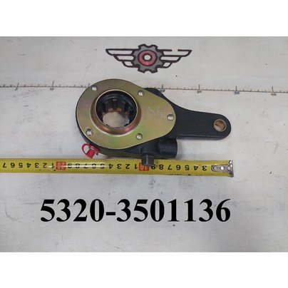 Рычаг регулировочный (трещетка) КАМАЗ передний, ЗИЛ задний, прямая 5320-3501136 АВТОМАГНАТ